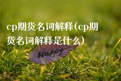 cp期货名词解释(cp期货名词解释是什么)_https://www.zghnxxa.com_国际期货_第1张