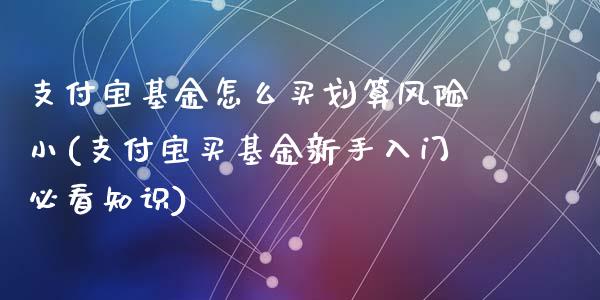 支付宝基金怎么买划算风险小(支付宝买基金新手入门必看知识)_https://www.zghnxxa.com_国际期货_第1张