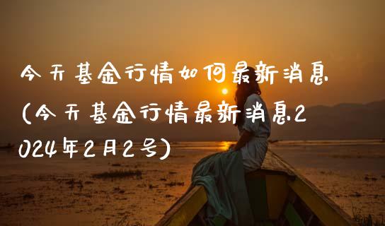 今天基金行情如何最新消息(今天基金行情最新消息2024年2月2号)_https://www.zghnxxa.com_内盘期货_第1张