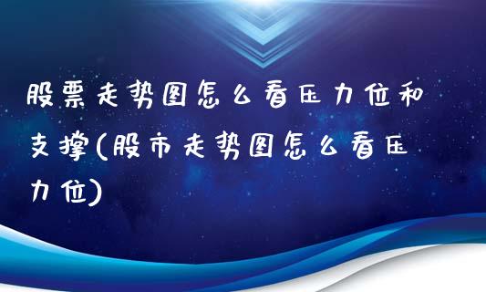 股票走势图怎么看压力位和支撑(股市走势图怎么看压力位)_https://www.zghnxxa.com_内盘期货_第1张