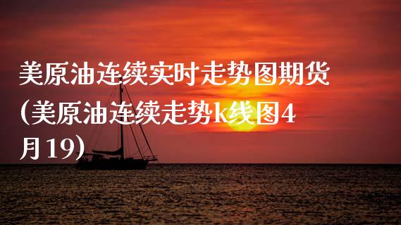 美原油连续实时走势图期货(美原油连续走势k线图4月19)_https://www.zghnxxa.com_期货直播室_第1张