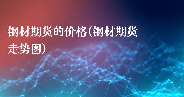 钢材期货的价格(钢材期货走势图)_https://www.zghnxxa.com_黄金期货_第1张