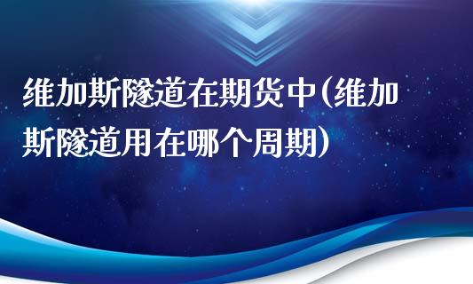 维加斯隧道在期货中(维加斯隧道用在哪个周期)_https://www.zghnxxa.com_黄金期货_第1张