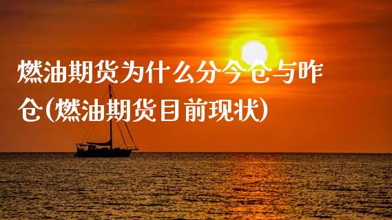 燃油期货为什么分今仓与昨仓(燃油期货目前现状)_https://www.zghnxxa.com_内盘期货_第1张