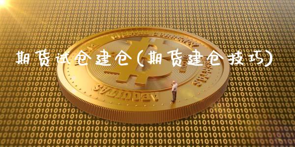 期货试仓建仓(期货建仓技巧)_https://www.zghnxxa.com_黄金期货_第1张