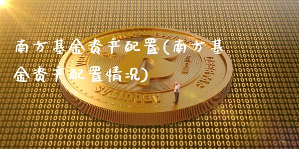 南方基金资产配置(南方基金资产配置情况)_https://www.zghnxxa.com_黄金期货_第1张