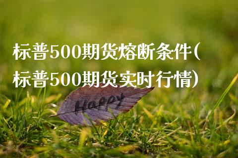 标普500期货熔断条件(标普500期货实时行情)_https://www.zghnxxa.com_国际期货_第1张