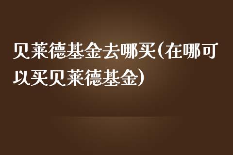 贝莱德基金去哪买(在哪可以买贝莱德基金)_https://www.zghnxxa.com_黄金期货_第1张