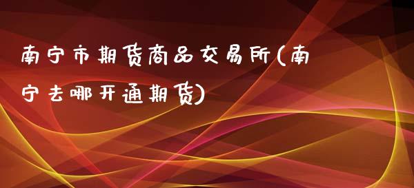 南宁市期货商品交易所(南宁去哪开通期货)_https://www.zghnxxa.com_国际期货_第1张