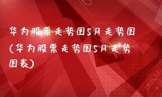 华为股票走势图5月走势图(华为股票走势图5月走势图表)_https://www.zghnxxa.com_内盘期货_第1张