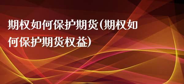 期权如何保护期货(期权如何保护期货权益)_https://www.zghnxxa.com_内盘期货_第1张