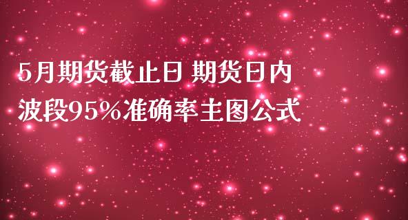 5月期货截止日 期货日内波段95%准确率主图公式_https://www.zghnxxa.com_黄金期货_第1张