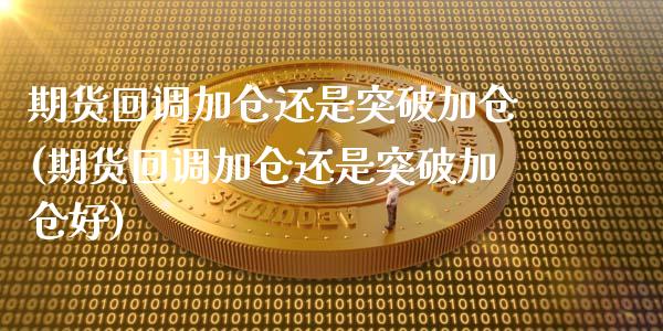 期货回调加仓还是突破加仓(期货回调加仓还是突破加仓好)_https://www.zghnxxa.com_期货直播室_第1张