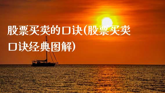 股票买卖的口诀(股票买卖口诀经典图解)_https://www.zghnxxa.com_期货直播室_第1张