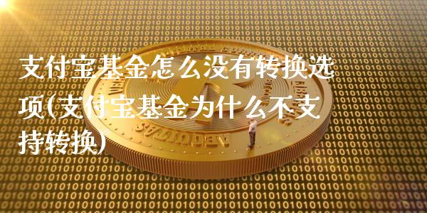 支付宝基金怎么没有转换选项(支付宝基金为什么不支持转换)_https://www.zghnxxa.com_黄金期货_第1张