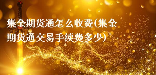 集金期货通怎么收费(集金期货通交易手续费多少)_https://www.zghnxxa.com_国际期货_第1张