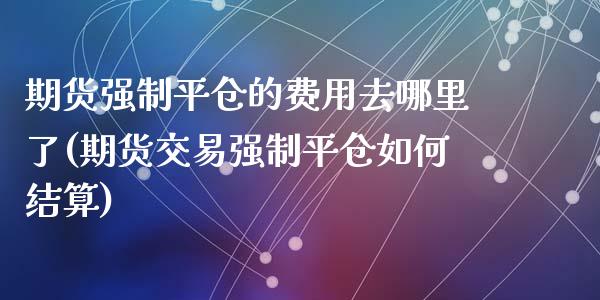 期货强制平仓的费用去哪里了(期货交易强制平仓如何结算)_https://www.zghnxxa.com_内盘期货_第1张