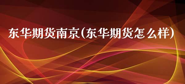 东华期货南京(东华期货怎么样)_https://www.zghnxxa.com_国际期货_第1张