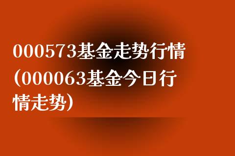 000573基金走势行情(000063基金今日行情走势)_https://www.zghnxxa.com_内盘期货_第1张