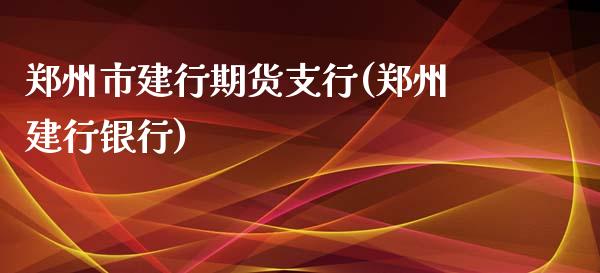 郑州市建行期货支行(郑州建行银行)_https://www.zghnxxa.com_国际期货_第1张