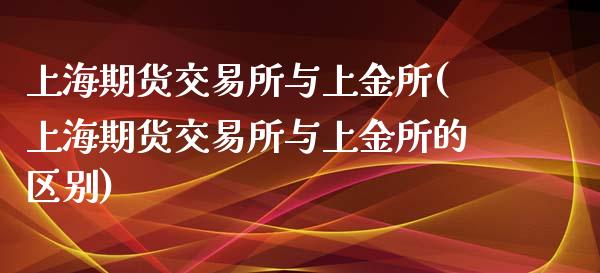 上海期货交易所与上金所(上海期货交易所与上金所的区别)_https://www.zghnxxa.com_内盘期货_第1张