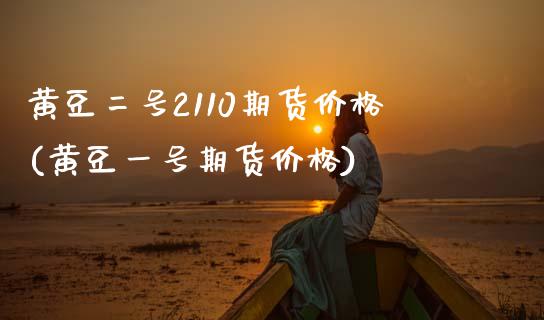 黄豆二号2110期货价格(黄豆一号期货价格)_https://www.zghnxxa.com_内盘期货_第1张