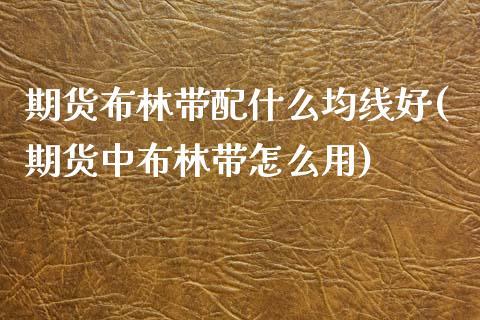 期货布林带配什么均线好(期货中布林带怎么用)_https://www.zghnxxa.com_国际期货_第1张