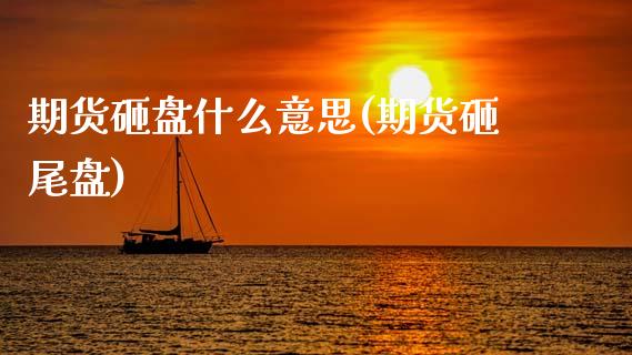 期货砸盘什么意思(期货砸尾盘)_https://www.zghnxxa.com_内盘期货_第1张