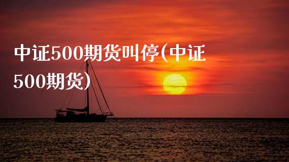 中证500期货叫停(中证500期货)_https://www.zghnxxa.com_期货直播室_第1张