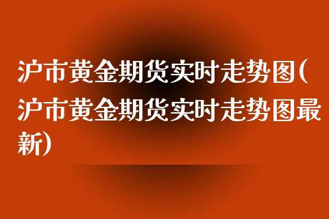 沪市黄金期货实时走势图(沪市黄金期货实时走势图最新)_https://www.zghnxxa.com_期货直播室_第1张