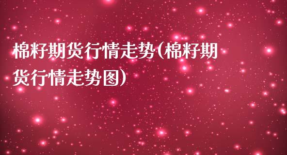 棉籽期货行情走势(棉籽期货行情走势图)_https://www.zghnxxa.com_黄金期货_第1张