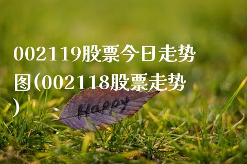 002119股票今日走势图(002118股票走势)_https://www.zghnxxa.com_期货直播室_第1张