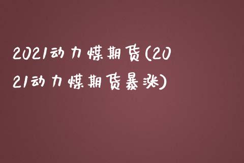 2021动力煤期货(2021动力煤期货暴涨)_https://www.zghnxxa.com_黄金期货_第1张