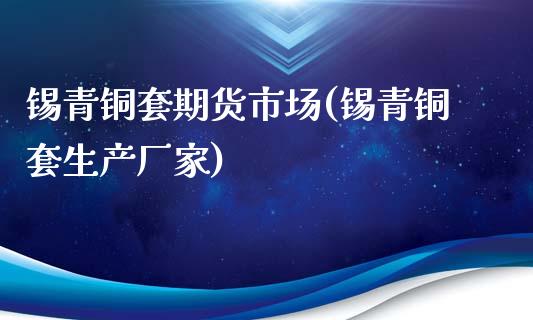 锡青铜套期货市场(锡青铜套生产厂家)_https://www.zghnxxa.com_内盘期货_第1张