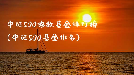 中证500指数基金排行榜(中证500基金排名)_https://www.zghnxxa.com_国际期货_第1张