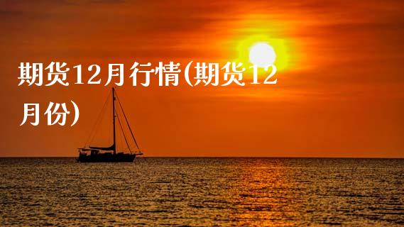 期货12月行情(期货12月份)_https://www.zghnxxa.com_内盘期货_第1张